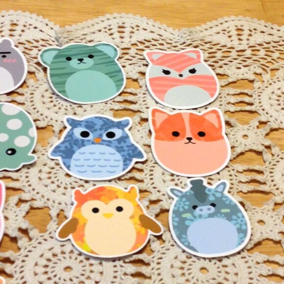 Cute animals, colorful stickers for cellphones, laptop, lockers, crafts - Picture 2 of 4